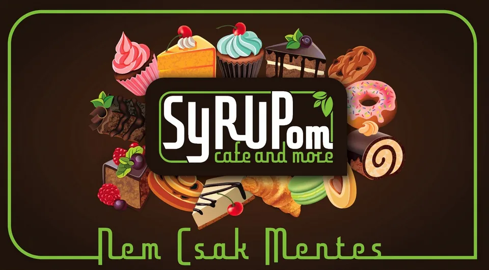 SYRUPom - Gluténmentes cukrászda logója